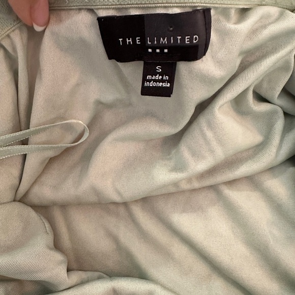 The Limited Pink Soft Sage Strapless Maxi Dress – Paisley Print Size Small - Picture 11 of 15